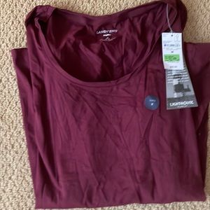 Lands End Fitted Long Sleeve TShirt Size M